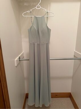 JJ’s House Light Green Halter Dress